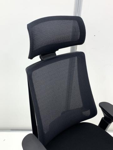 【中古】デュオラチェア CR-G3015E6KZB6-WNN コクヨ/KOKUYO 肘付ハイバックチェア 343420