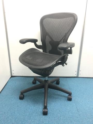 中古】アーロンチェア Herman Miller/ハーマンミラー 肘付ハイバックチェア 343802 - 中古オフィス家具ならオフィスバスターズ