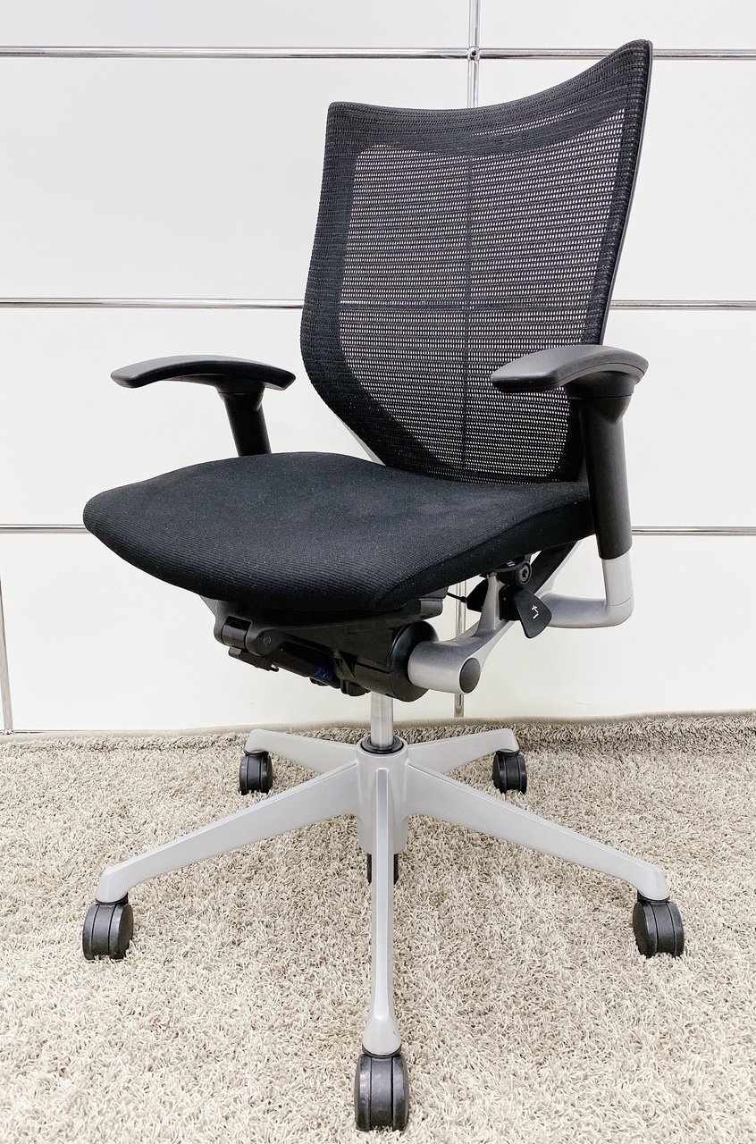 【KS】【先進のエルゴノミクスチェア！】■オカムラ製　バロンチェア　可動肘　ブラック　■デスクワークを快適にサポート！
                        バロン
                                    中古
            