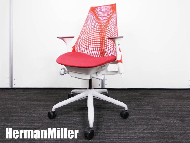 【中古】セイルチェア Herman Miller/ハーマンミラー 肘付ハイバックチェア 346489