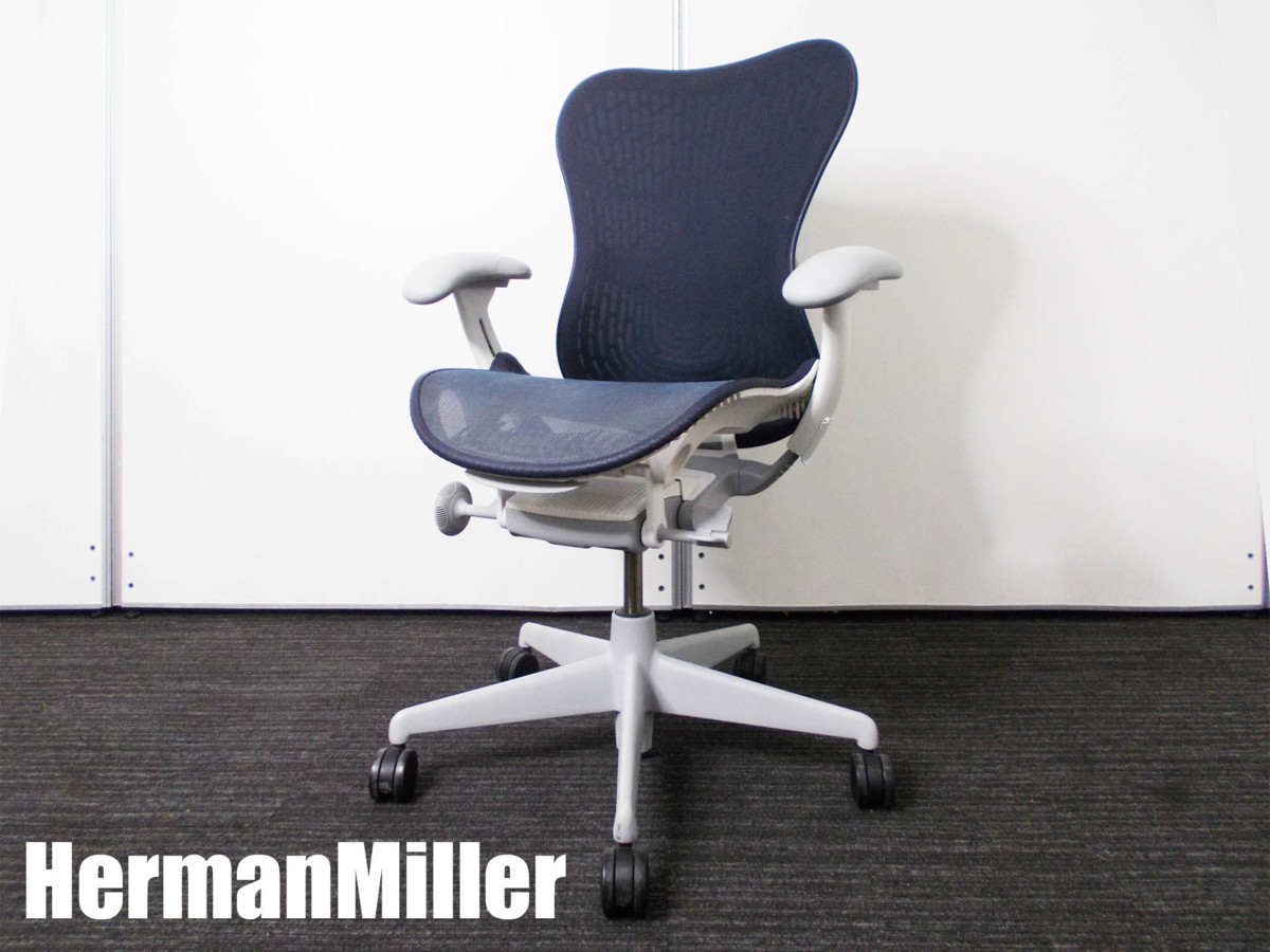 中古】ミラ2 Herman Miller/ハーマンミラー 肘付ハイバックチェア