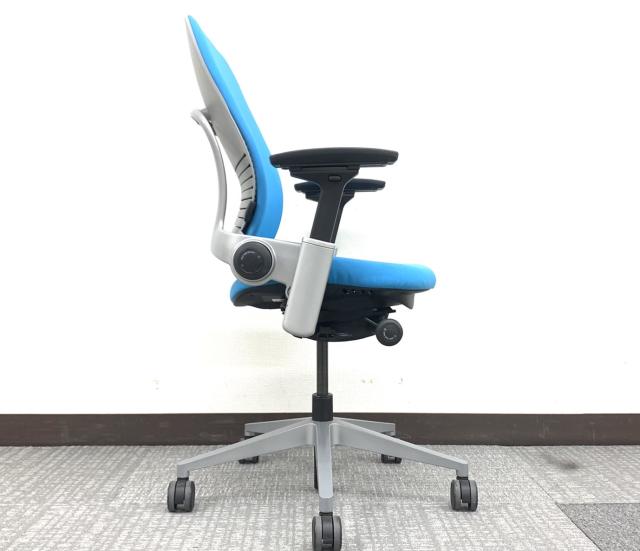 【中古】リープV2 LEAP-20100 Steelcase/スチールケース 肘付ハイバックチェア 346571