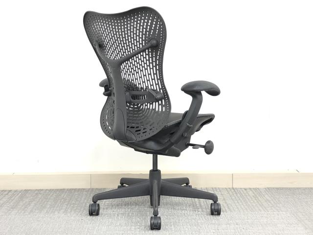 【中古】ミラアーム Herman Miller/ハーマンミラー 肘付ハイバックチェア 346794