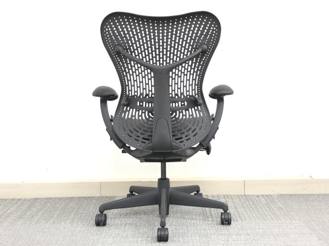 【中古】ミラアーム Herman Miller/ハーマンミラー 肘付ハイバックチェア 346794