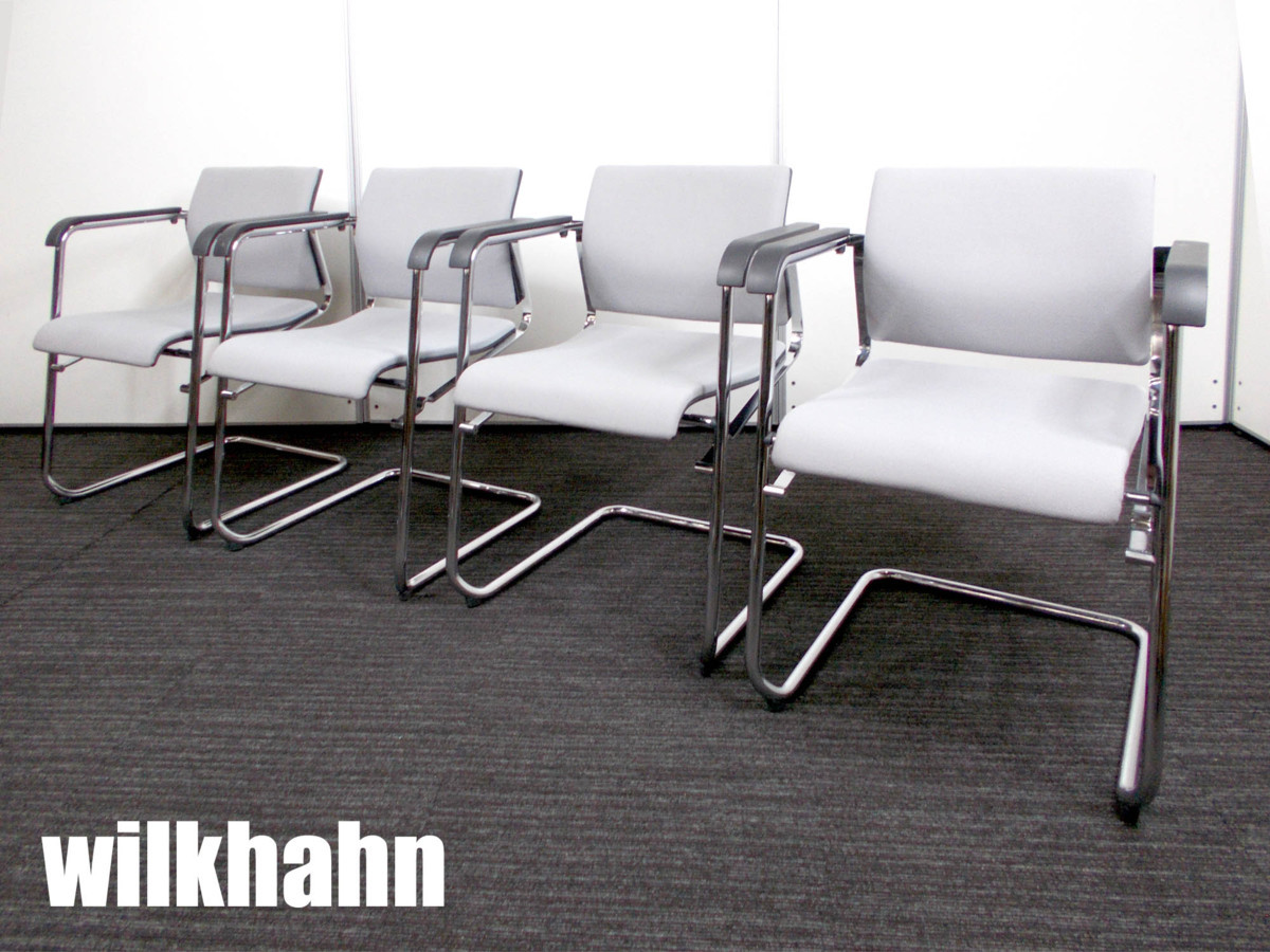 wilkhahn/ウィルクハーン　sito / ジート４脚セット　カンティレバーチェア　ライトグレー
                        Sitoチェア
                                    中古
            