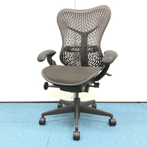 【中古】ミラアーム Herman Miller/ハーマンミラー 肘付ハイバックチェア 348217