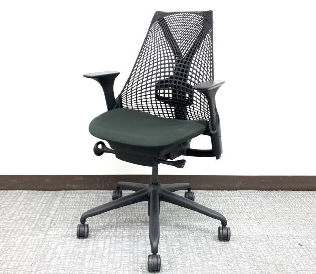 【中古】セイルチェア AS1YA23HA-0112 Herman Miller/ハーマンミラー 肘付ハイバックチェア 348253