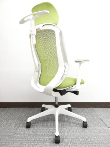 オカムラ シルフィーチェア コートハンガー 2018年製 可動肘 Sylphy