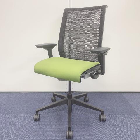 【中古】シンクチェア（2014年以前モデル） THK-13101 Steelcase/スチールケース 肘付ハイバックチェア 348963