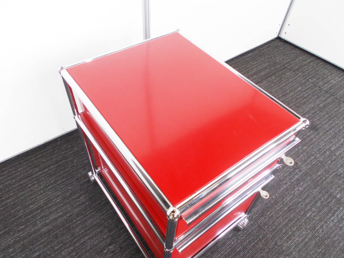 中古】USMハラー ワゴン USMハラー ワゴン2段 349282 - 中古