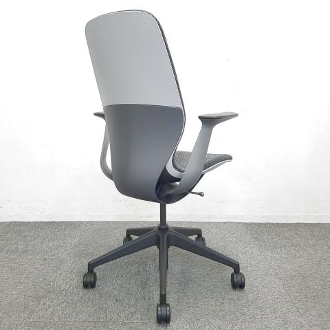 中古】SILQ 418A000 Steelcase/スチールケース 肘付ハイバックチェア