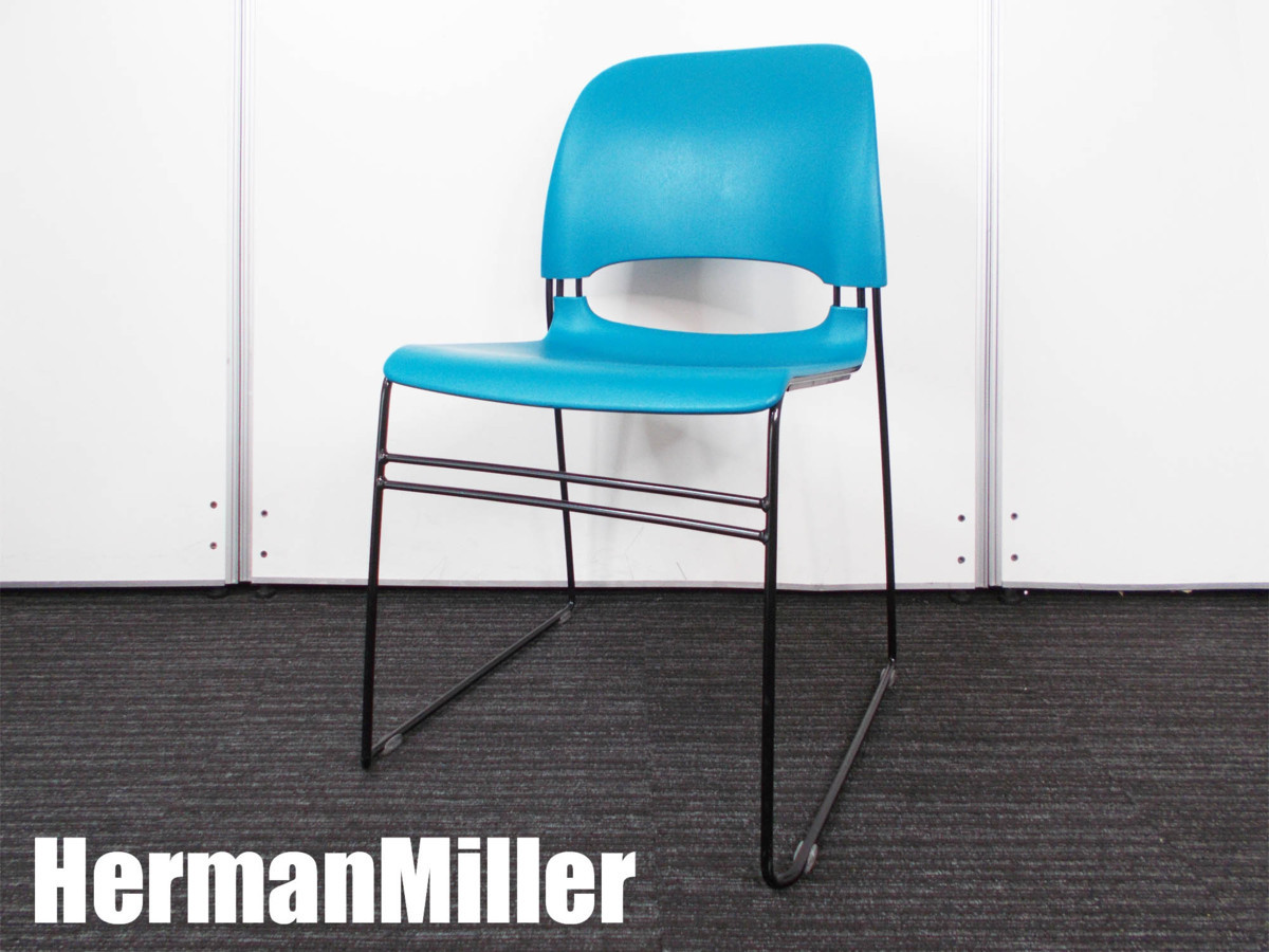 HermanMiller/ハーマンミラー　リメリックチェア　スタッキング / ミーティングチェア　ライトブルー
                        その他シリーズ
                                    中古
            