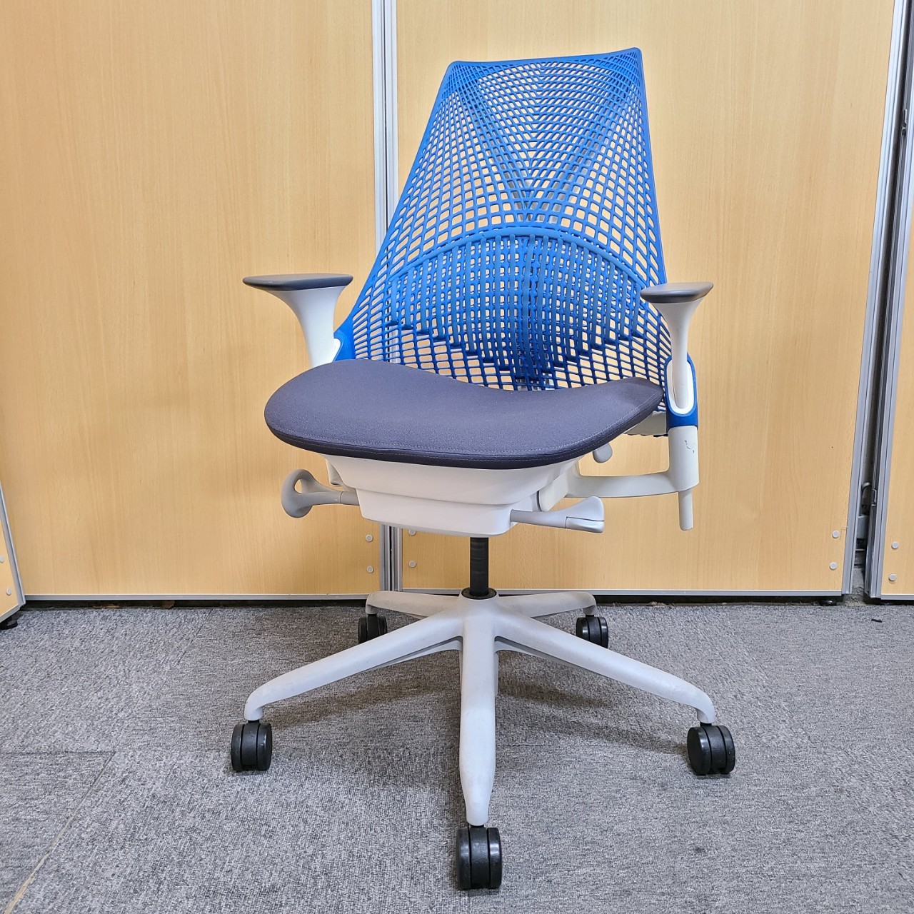 【中古】セイルチェア Herman Miller/ハーマンミラー 肘付