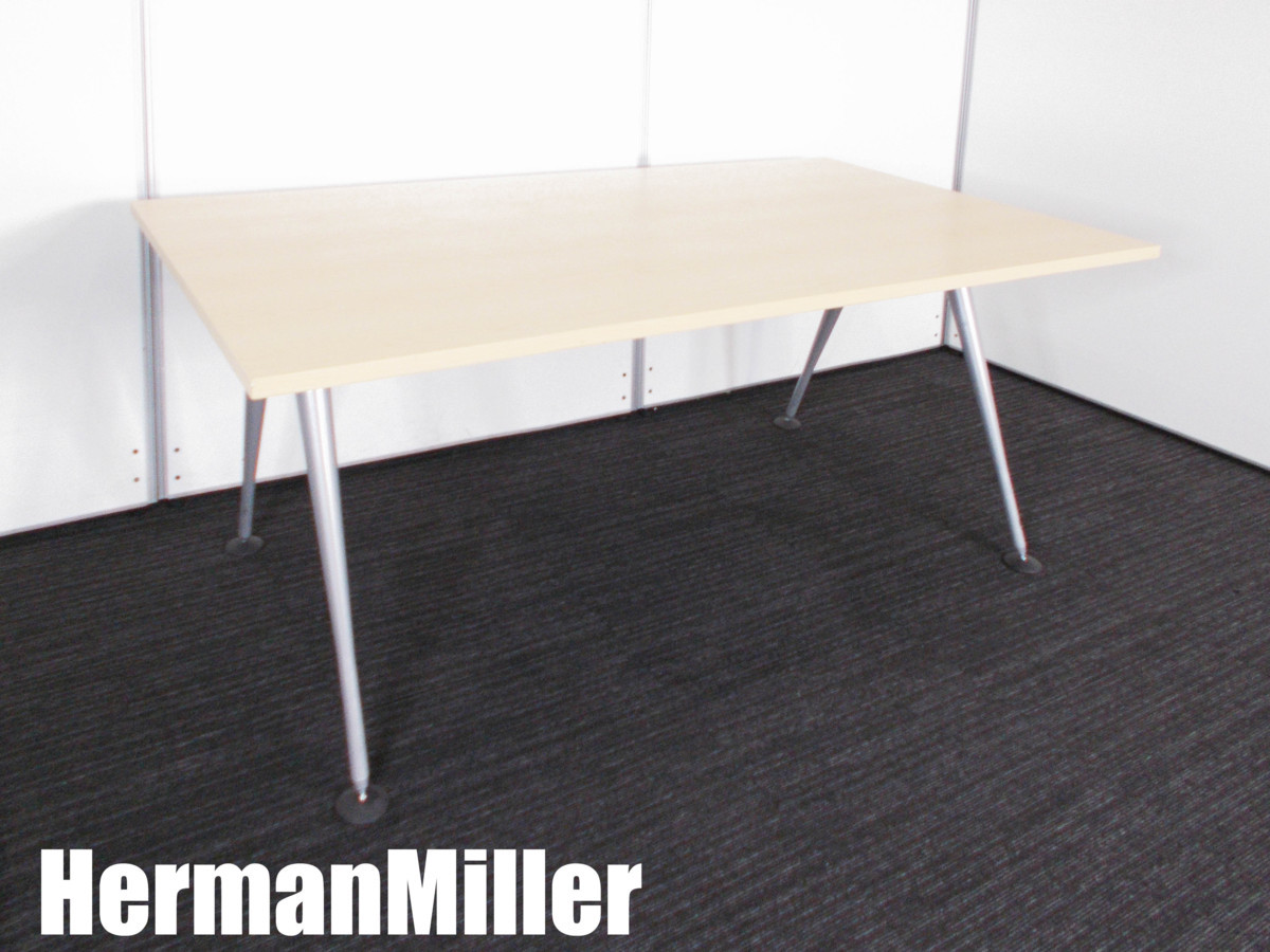 【中古】アバック エンバイロメンツ Herman Miller/ハーマンミラー ミーティングテーブル（会議机） 350285