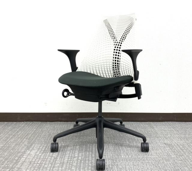 【中古】セイルチェア AS1YA22HAN2BKBB9　SR663511 Herman Miller/ハーマンミラー 肘付ハイバックチェア 350348