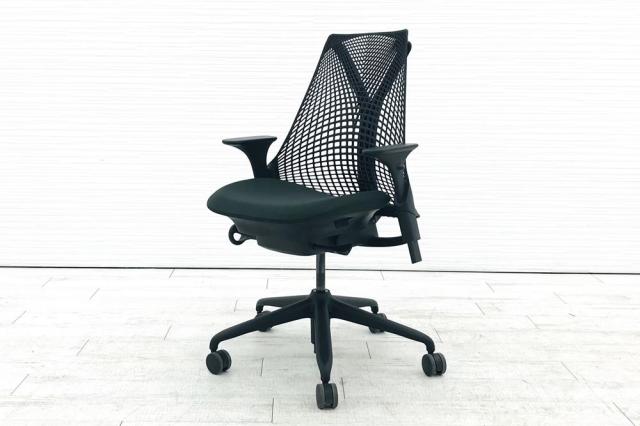 中古】セイルチェア Herman Miller/ハーマンミラー 肘付ハイバック