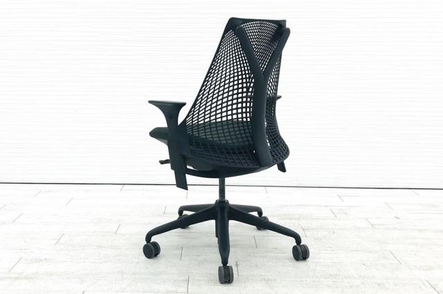 中古】セイルチェア Herman Miller/ハーマンミラー 肘付ハイバック