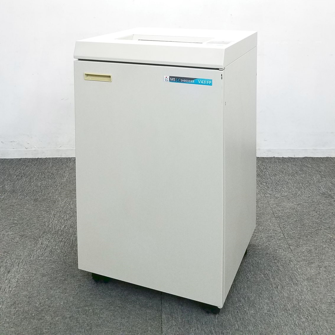 【1台入荷】大きい用紙（A3)も楽々細断のオフィスシュレッダー｜明光商会製｜MSV431FP
                        Vシリーズ
                                    中古
            