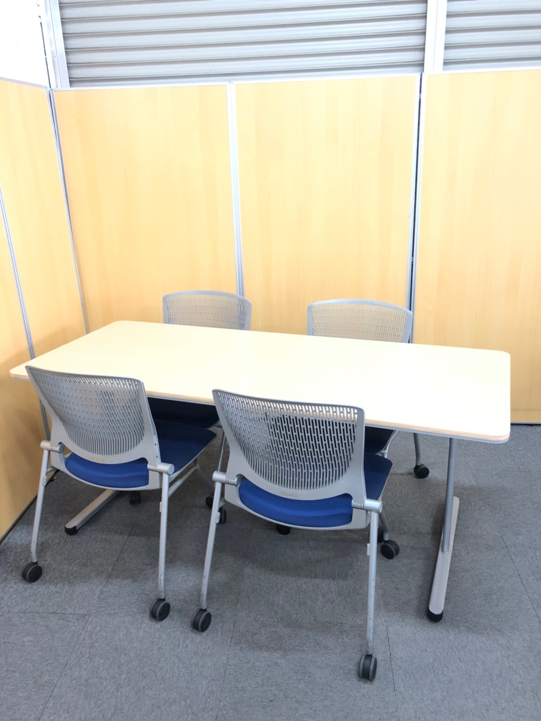 【2セット入荷！】コクヨ製定番のミーティングテーブルが入荷！会議室をナチュラルでオシャレなカフェ風に！オフィス 家具 中古 ナチュラル
                        BT-500シリーズ
                                    中古
            