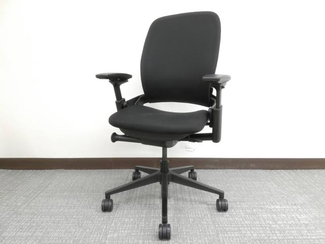 中古】リープV2 Steelcase/スチールケース 肘付ハイバックチェア