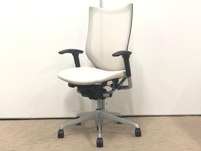 中古】バロンチェア オカムラ/okamura 肘付ハイバックチェア 352405 