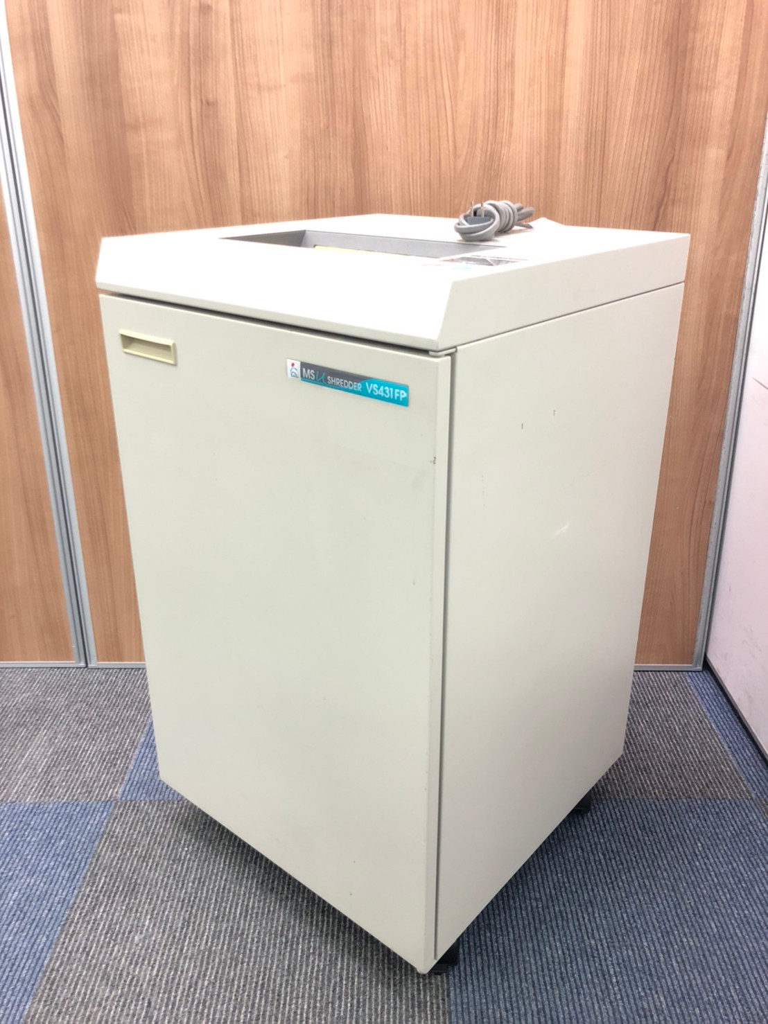 【MSシュレッダー】【A4対応】明光商会製　MS-VS431FP【スパイラルカット方式】【同時裁断約17枚!!】
                        MSVシリーズ
                                    中古
            