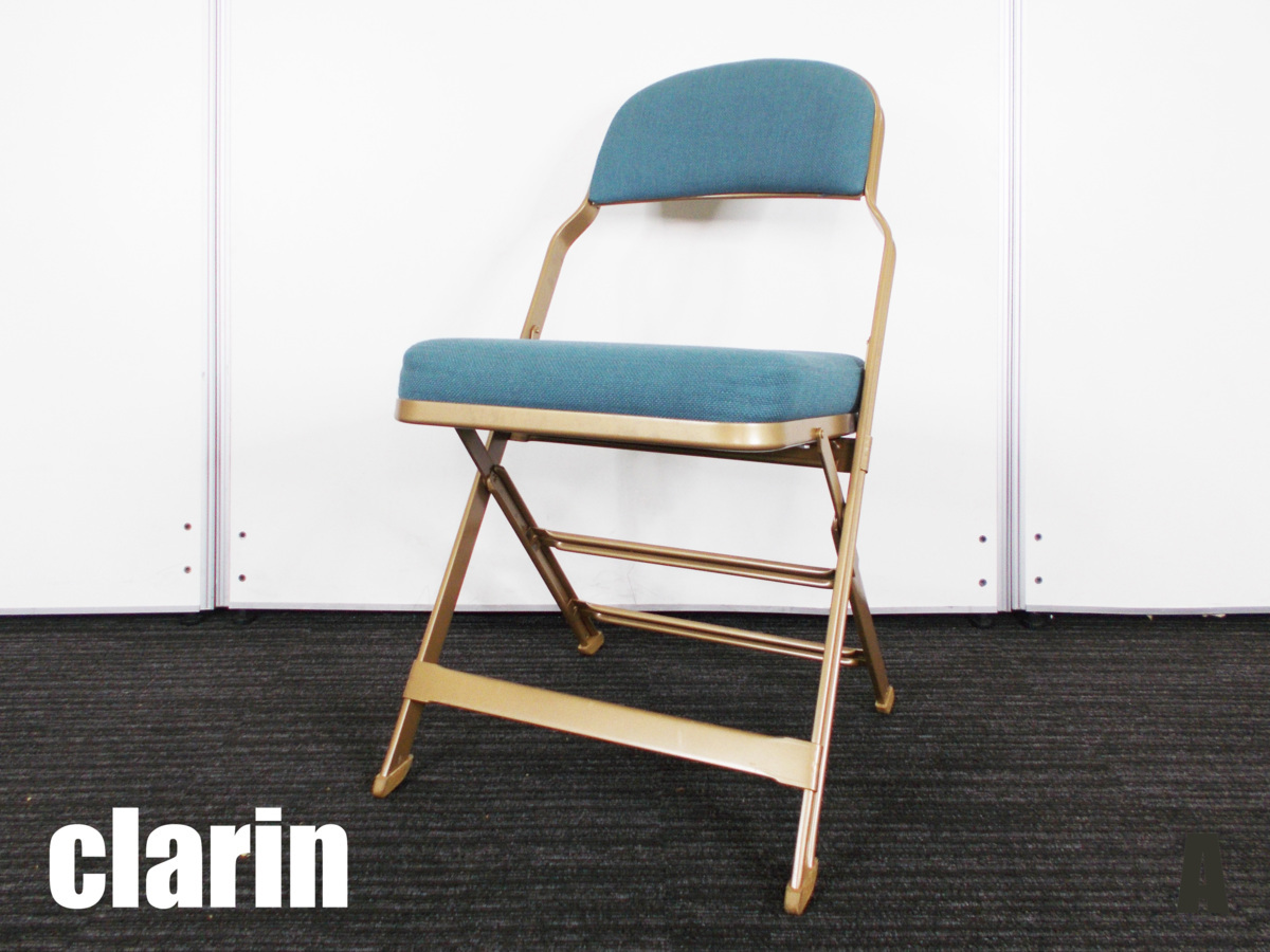 CLARIN クラリン フォールディングチェア アーム付 P.F.S. 使用僅少 - 椅子
