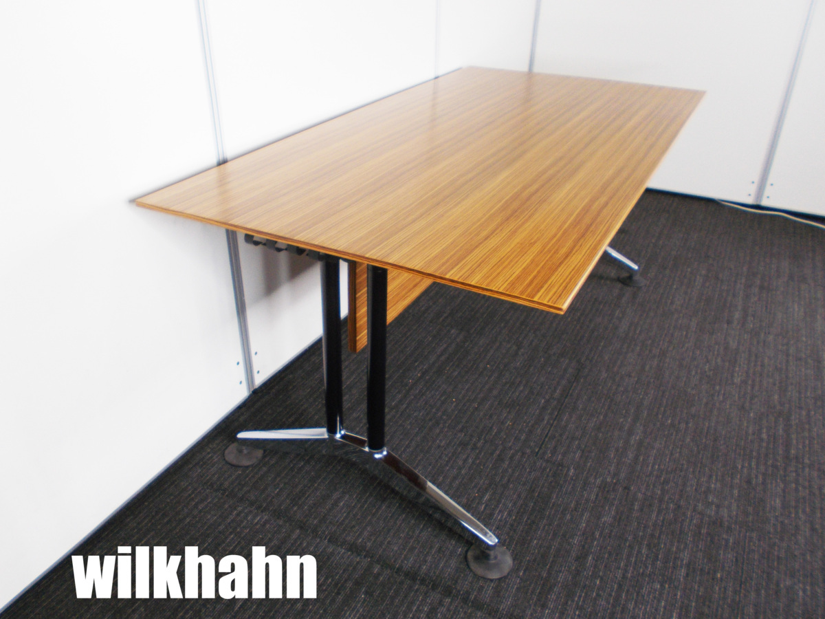 中古】ロゴン Wilkhahn/ウィルクハーン ミーティングテーブル（会議机 