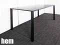 【未使用品】hem / ヘム　LOG / ログ スタンドアップテーブル　カウンターテーブル　ブラック　Julien Renault　スウェーデン　ACTUS