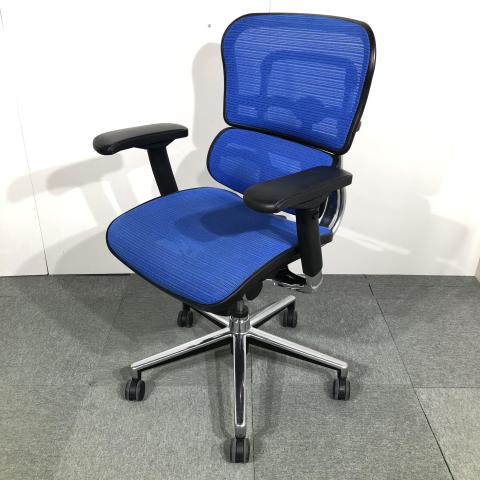 【中古】ベーシック Ergohuman/エルゴヒューマン 肘付ハイバックチェア 354820