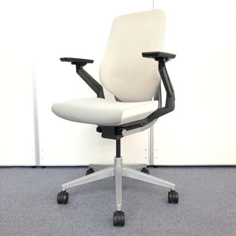 中古】ジェスチャー Steelcase/スチールケース 肘付ハイバックチェア