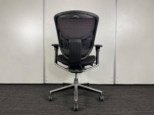 中古 エンジョイ Ergohuman エルゴヒューマン 肘付ハイバックチェア 中古オフィス家具ならオフィスバスターズ