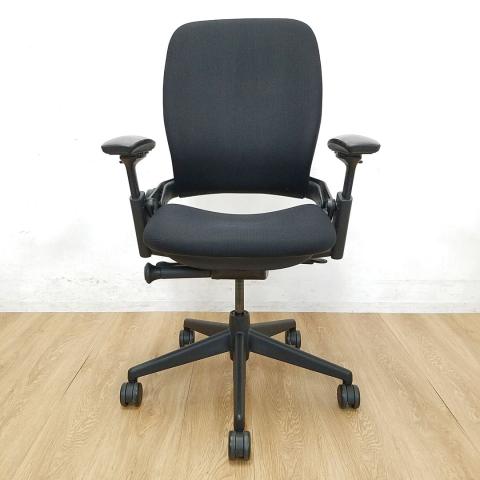 【中古】リープV2 Steelcase/スチールケース 肘付ハイバックチェア 356534