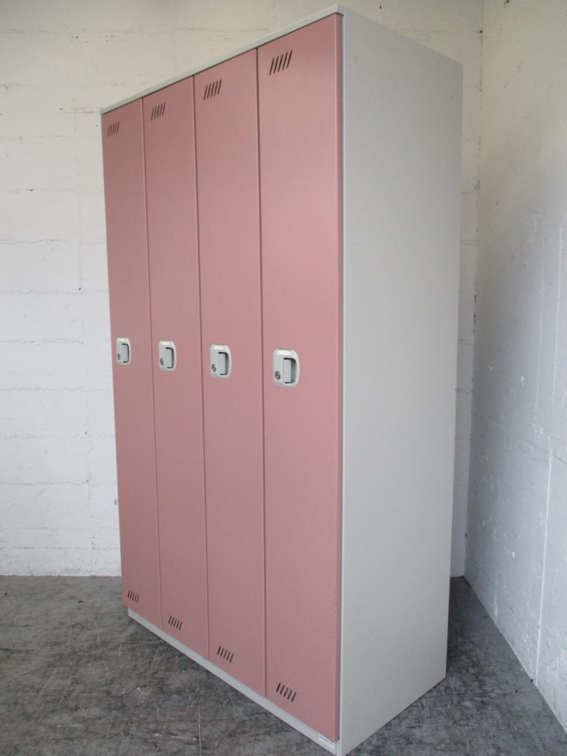 【訳アリ品！】～女性用更衣室にピッタリなロッカー～なかなか入荷がないピンク色です！W1050タイプ
                        フィノア
                                    中古
            