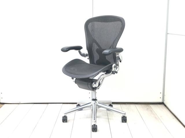 ハーマンミラー アーロンチェア Aeron Side Chair - チェア