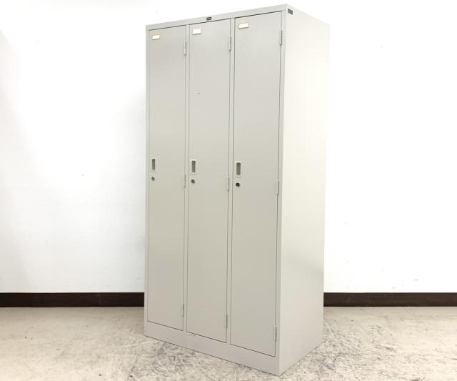 【中古】 ウチダ/UCHIDA 3人用更衣ロッカー 357183