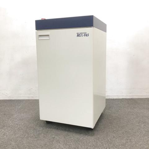 【限定1台】明光商会｜MSX-F65｜クレジットカード・ＣＤも裁断可能なパワフルシュレッダー！【新品定価87万円】オフィス　中古　シュレッダー　OA　MSX-F65
                        MSXシリーズ
                                    中古
            