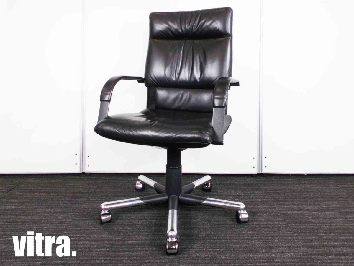 【中古】フィグラ vitra/ヴィトラ 肘付ハイバックチェア 358967