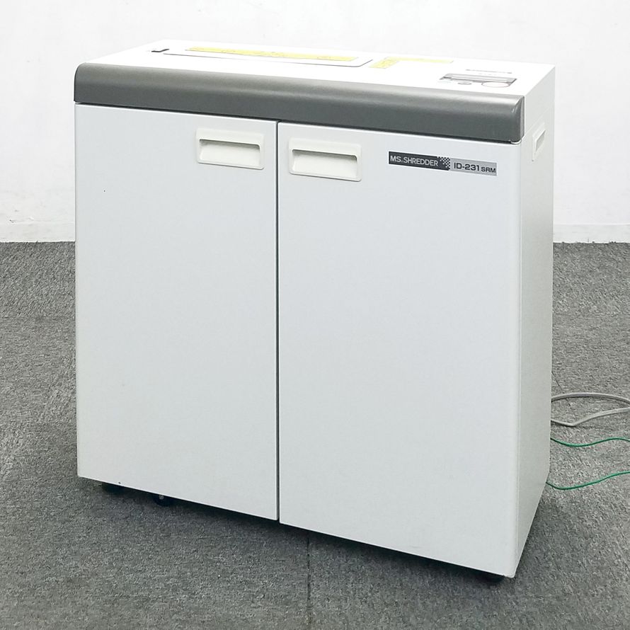 【1台限定】MSVシリーズのシュレッダー入荷！中古　シュレッダー　オフィス　セキュリティ　個人情報　MS-ID231SRM
                        IDシリーズ
                                    中古
            
