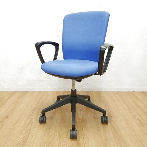 【ロット入荷品！】コスパモデル「HG1000」チェア！/アイリスチトセ　　オフィスチェア　事務椅子　ブルー