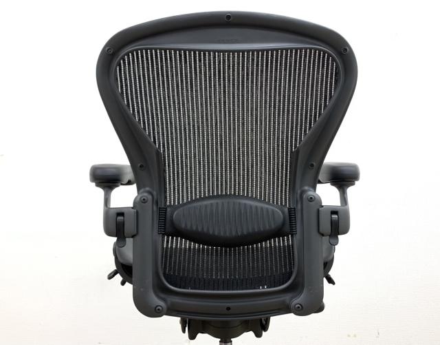 【中古】アーロンチェア（ランバー　フル装備） AE113AWB Herman Miller/ハーマンミラー 肘付ハイバックチェア 360183