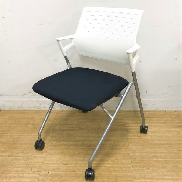 中古】ピエガ（PIEGA）チェア CK-720PAWGXB6-W コクヨ/KOKUYO