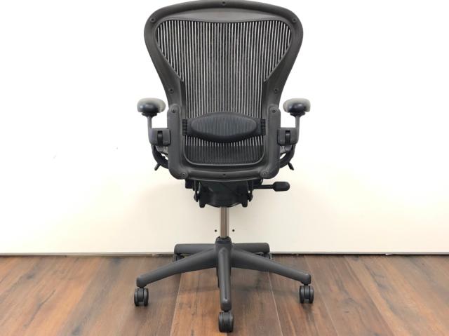 中古】アーロンチェア AE123AWB-AJG1BBBK3D01 Herman Miller/ハーマン