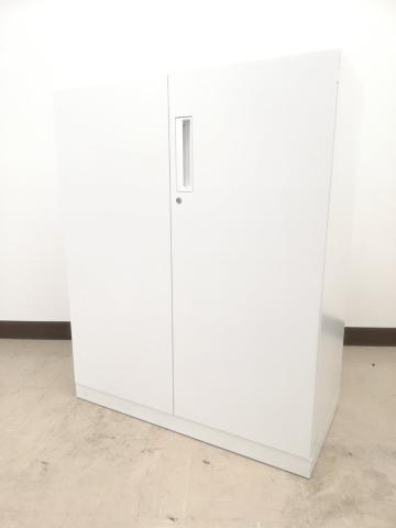 【シンプルで使いやすい】コクヨ　エディア　ホワイト　両開き書庫　H1100　収納　書類　整理　オフィス　
                        エディア
                                    中古
            