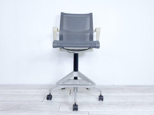 【中古】セトゥーチェア Herman Miller/ハーマンミラー 肘付ハイバックチェア 360798