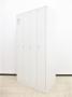 【美しいホワイト！】■オカムラ製　4人用ロッカー　ダイヤル錠タイプ【ダイヤルロッカー】