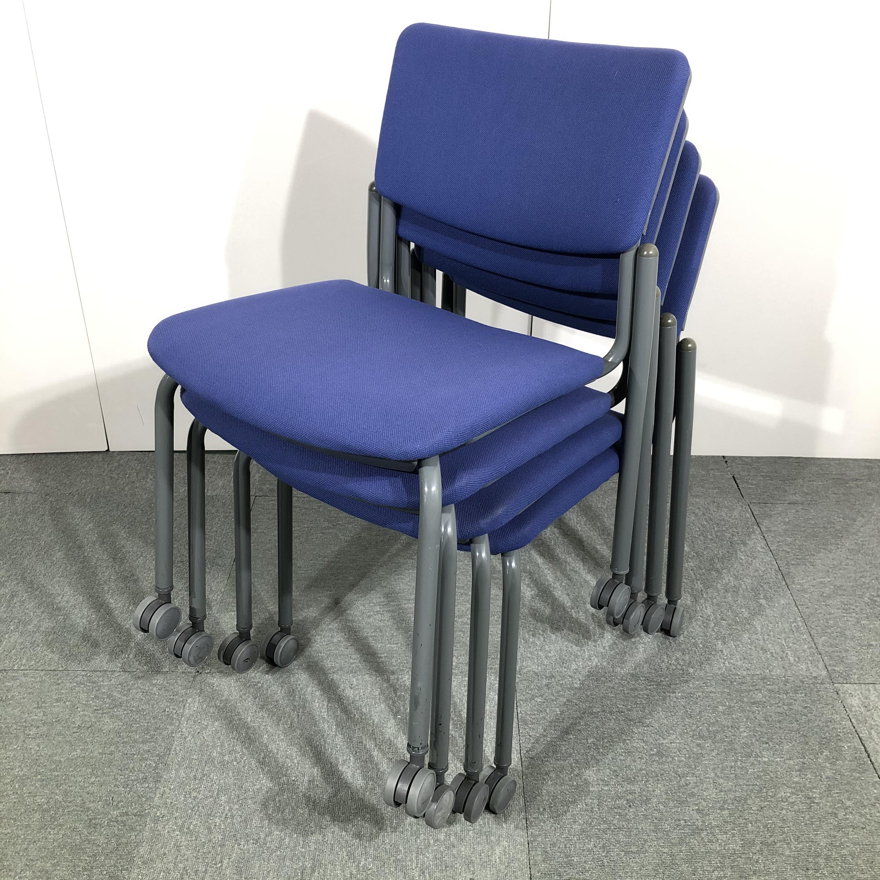 【4脚セット】サンケイ製　ブルーカラー　スタッキングチェア！！【関西倉庫在庫】
                        その他シリーズ
                                    中古
            