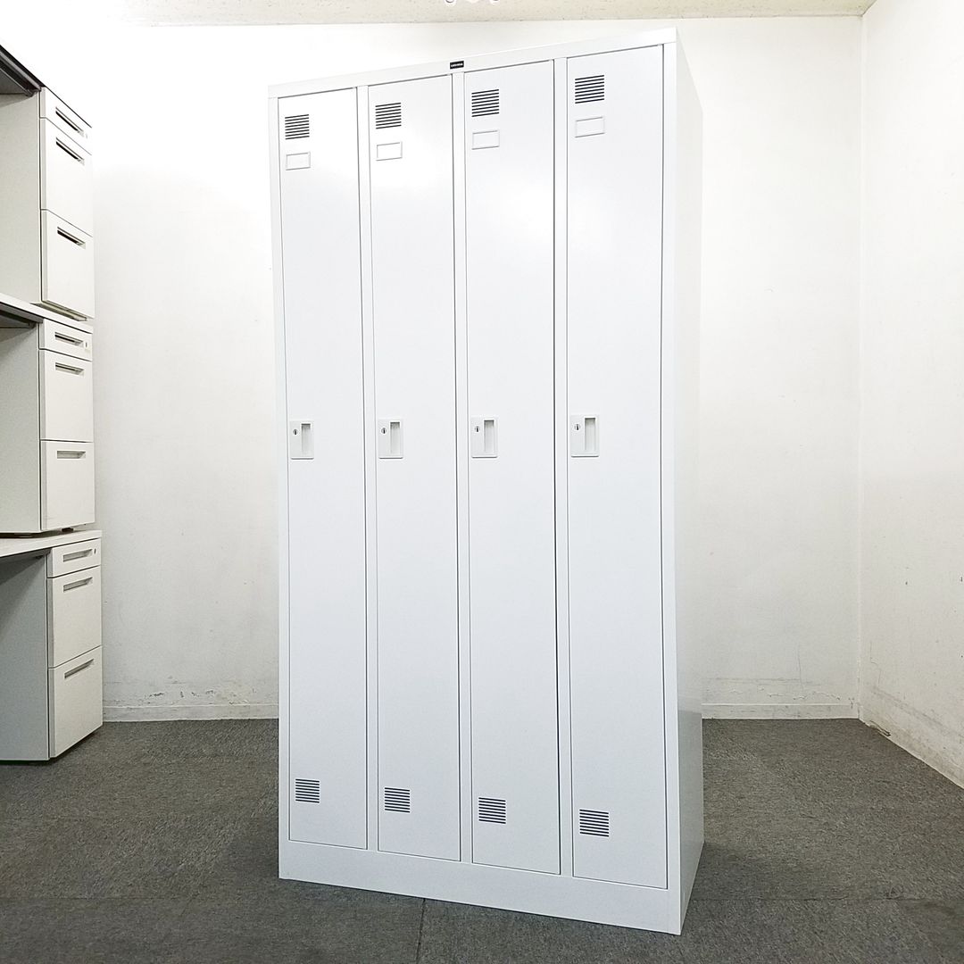 内田洋行 システムロッカーNS型 スタンダードタイプ 1人用(S) ダイヤル錠 九州地区 W317×D515×H1790mm 内田洋行 システムロッカーNS型 スタンダードタイプ 9人用 シリンダー