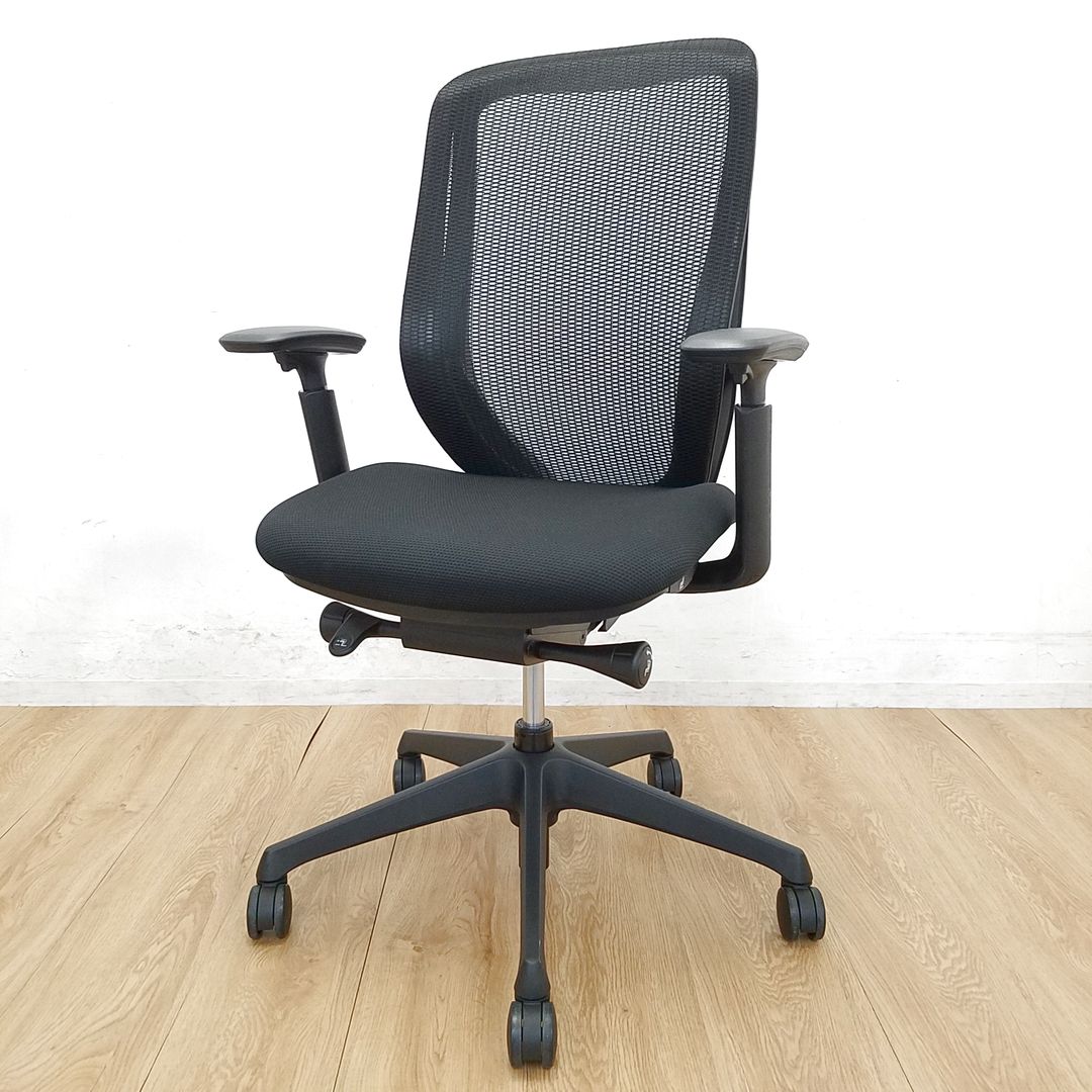 中古】シルフィーメッシュ C685XR FMP1 オカムラ/okamura 肘付