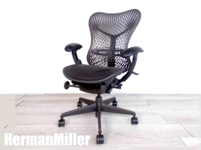 【中古】ミラアーム Herman Miller/ハーマンミラー 肘付ハイバックチェア 362812